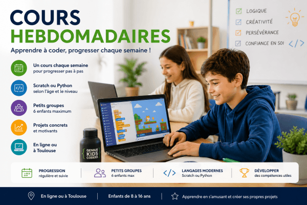 Cours hebdomadaires