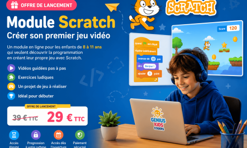 Module Scratch — Créer son premier jeu vidéo
